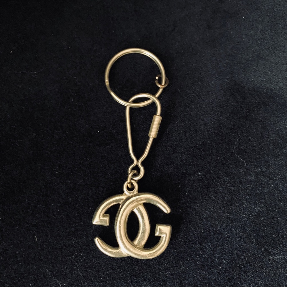 Vintage Sterling Silver Gucci keyring